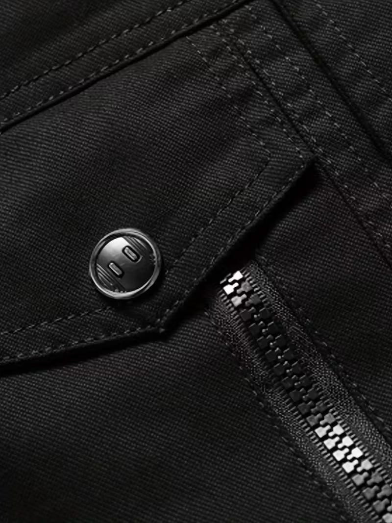 Stand-Collar Cotton Jacket