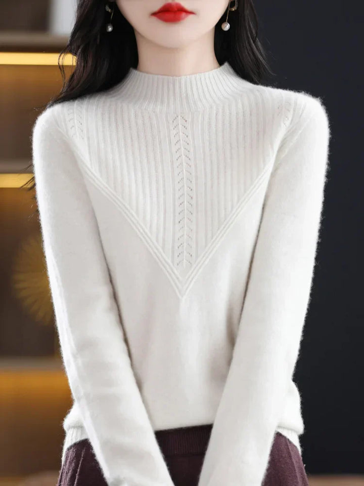 Ribbed Cashmere Crew-Neck Jumper