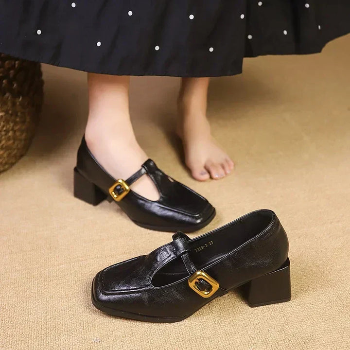 French-Inspired Mary Janes