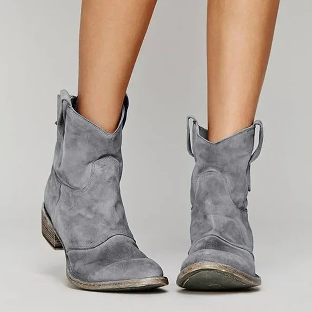 Vintage Western Ankle Boots