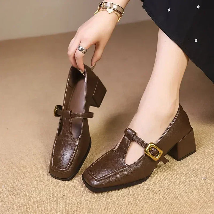 French-Inspired Mary Janes