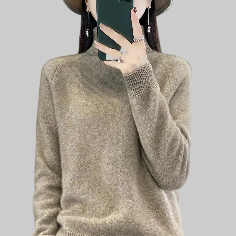 Alice | Pull en cachemire col montant (kopie)