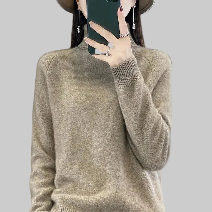 Alice | Pull en cachemire col montant (kopie)