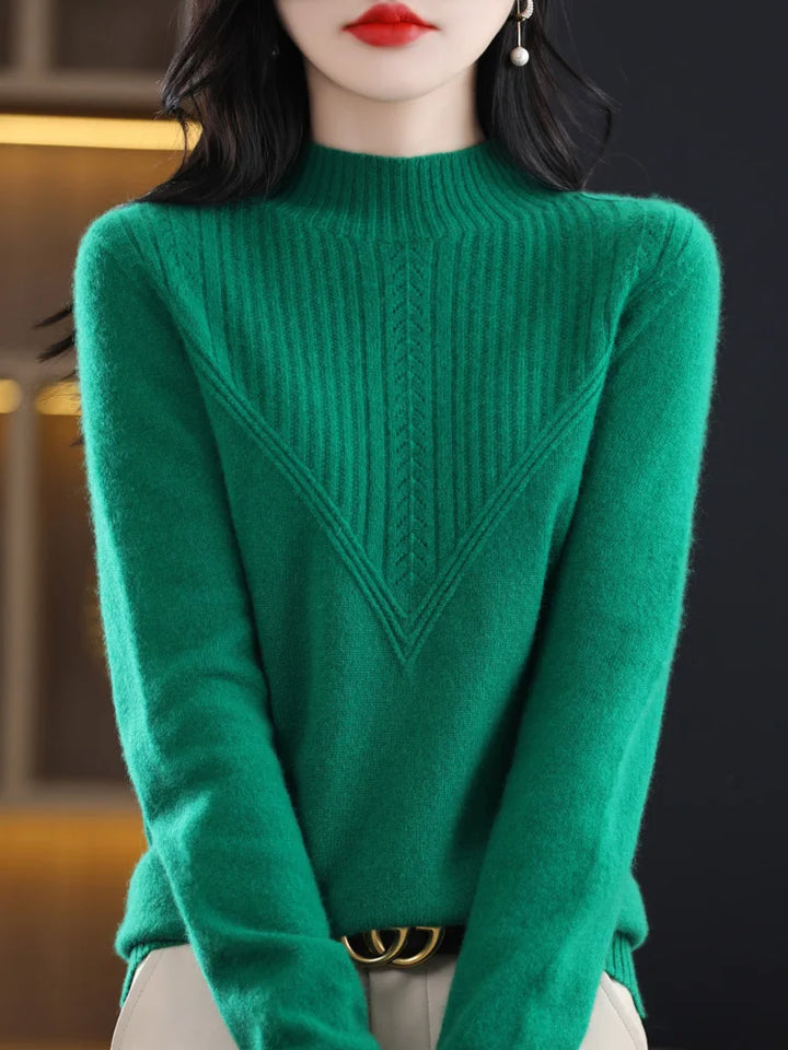 Ribbed Cashmere Crew-Neck Jumper