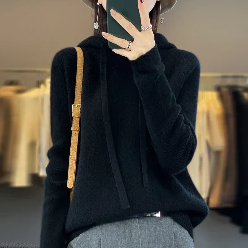 Cashmere Hooded Jumper