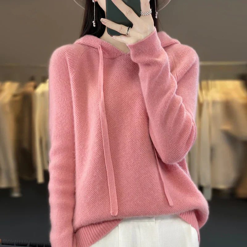 Cashmere Hooded Jumper