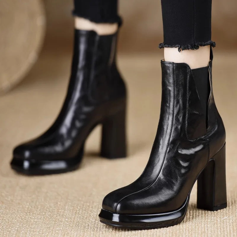 Lorraine | Leather Boots