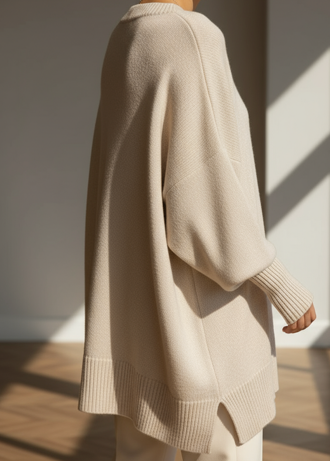 Relaxed Cashmere Crew-Neck Jumper