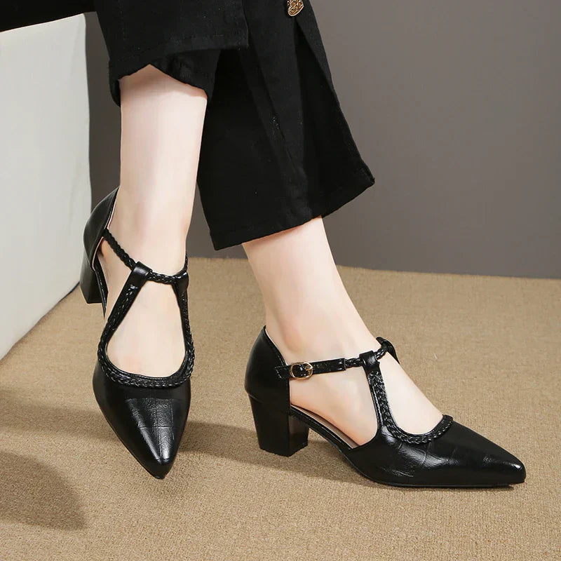 Classic T-Strap Shoes
