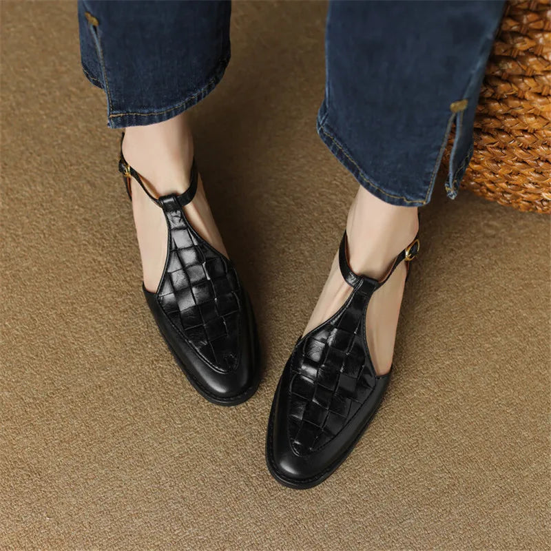 Vintage Strap Heels