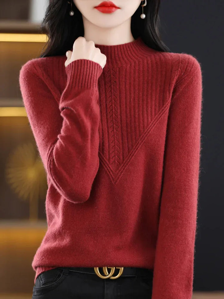 Ribbed Cashmere Crew-Neck Jumper