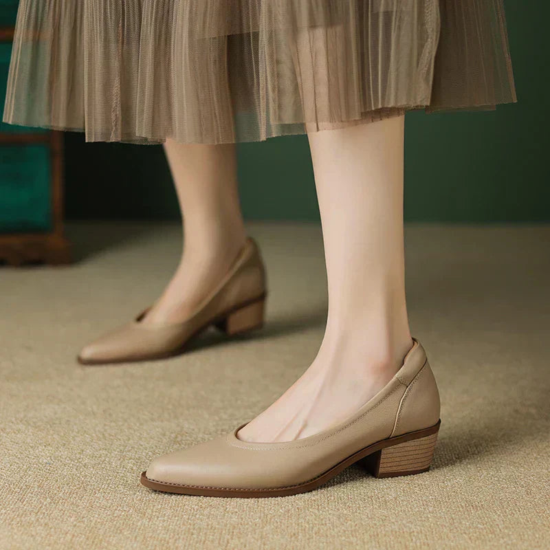 Graceful Mid-Heel Shoes