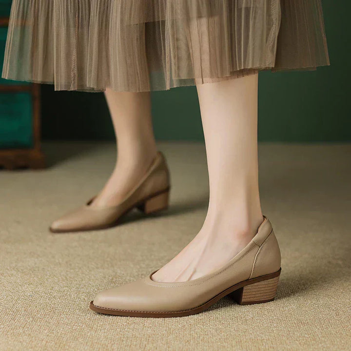 Graceful Mid-Heel Shoes