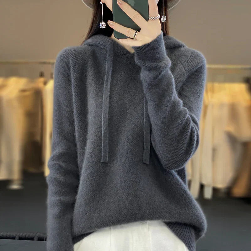 Cashmere Hooded Jumper
