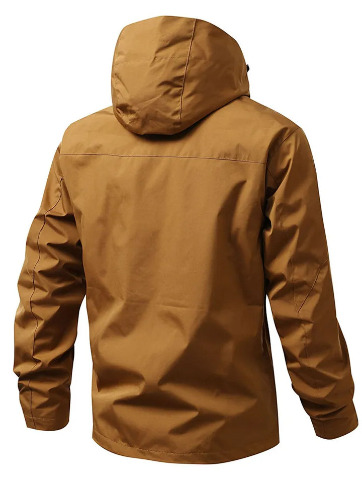 Waterproof Hooded Rain Jacket