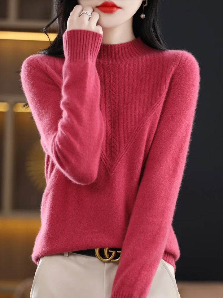 Ribbed Cashmere Crew-Neck Jumper