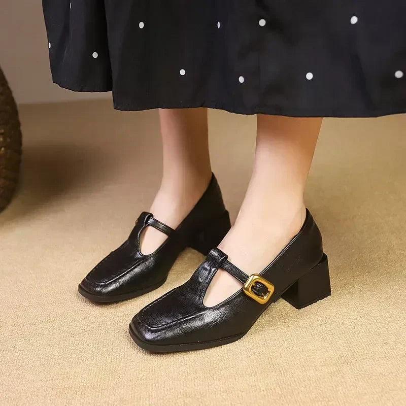 French-Inspired Mary Janes