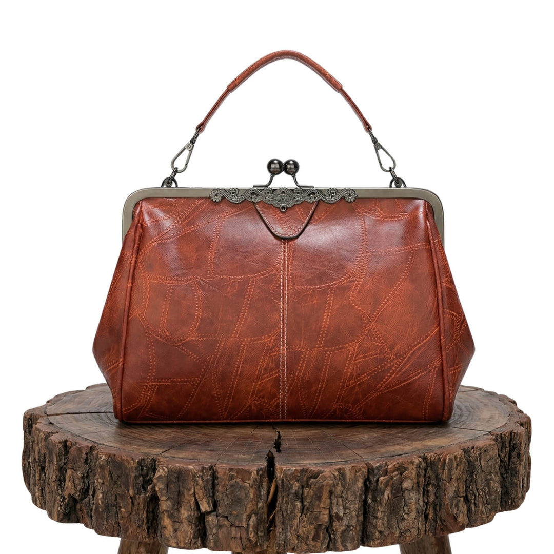 Frame Leather Handbag