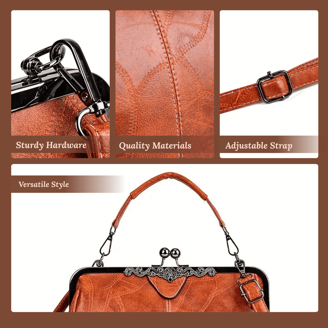 Frame Leather Handbag