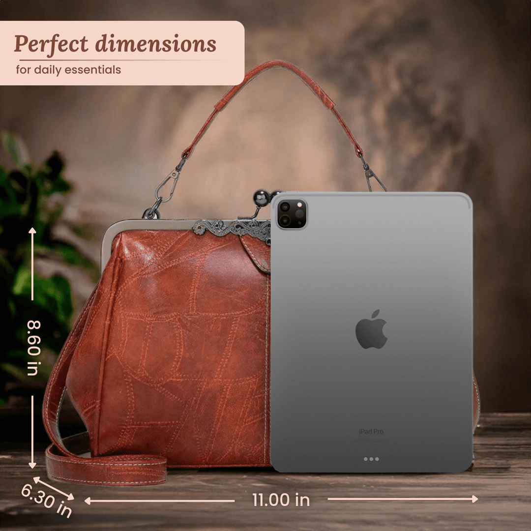 Frame Leather Handbag
