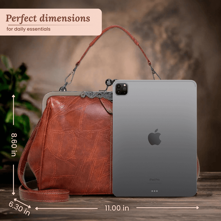 Frame Leather Handbag