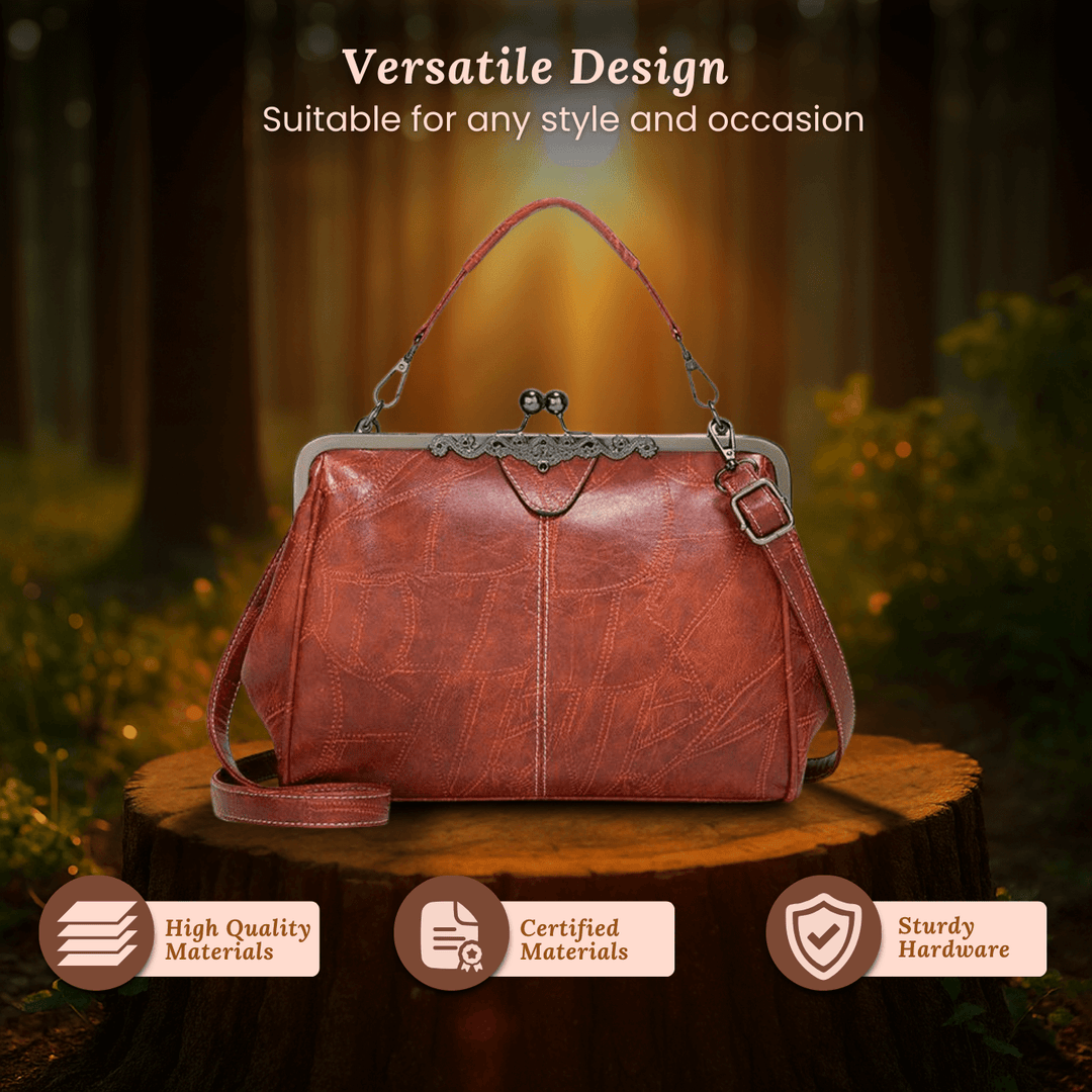 Frame Leather Handbag