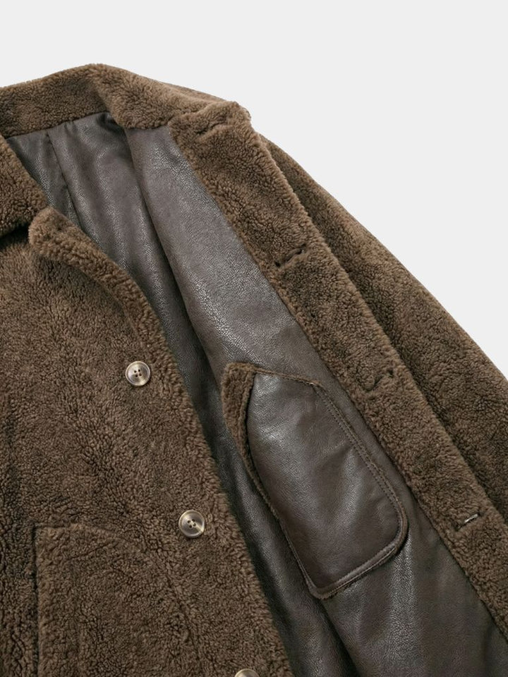 Reversible Double-Breasted Coat