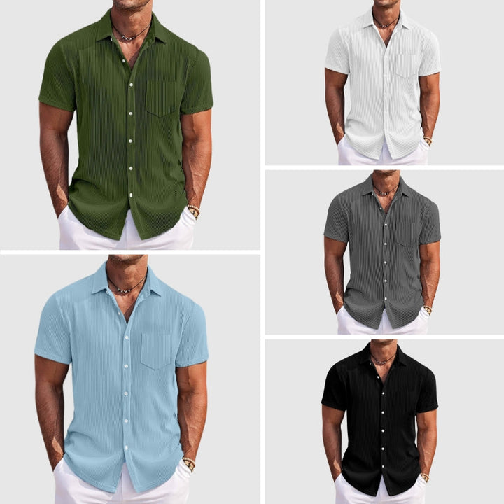 Elegant Striped Summer Shirt
