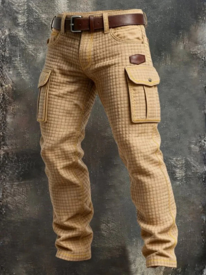 Waffle Cargo Trousers