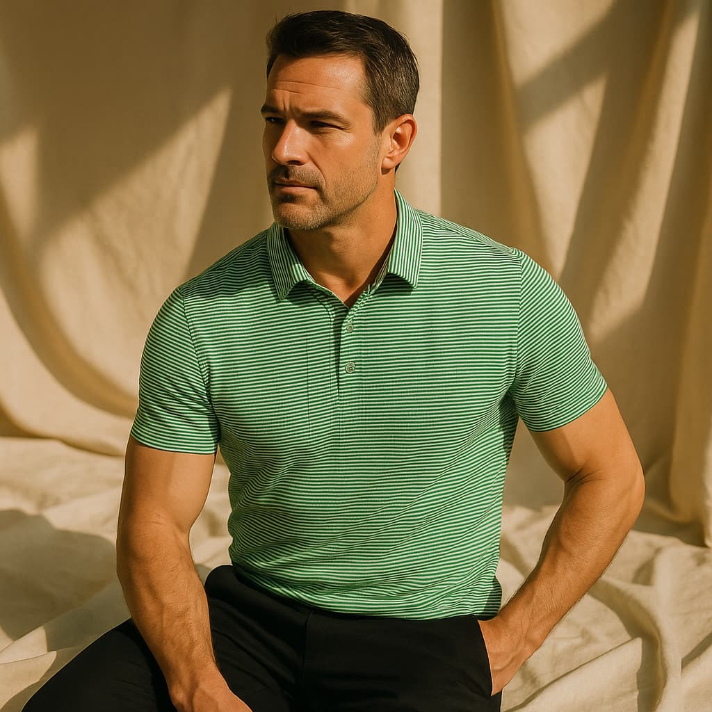 Striped Polo Shirt