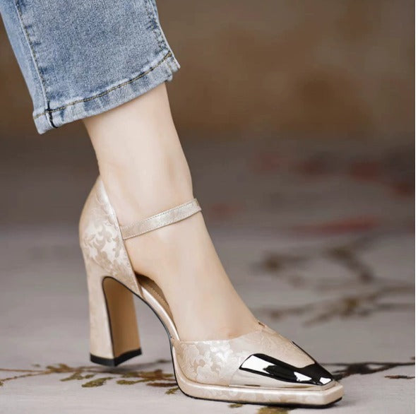 Leather Mary Janes