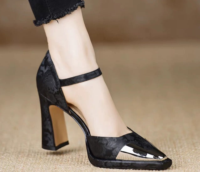 Leather Mary Janes