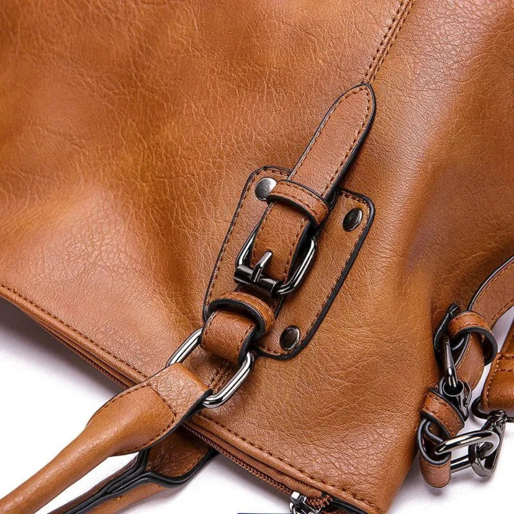 Soft Leather Tote Bag