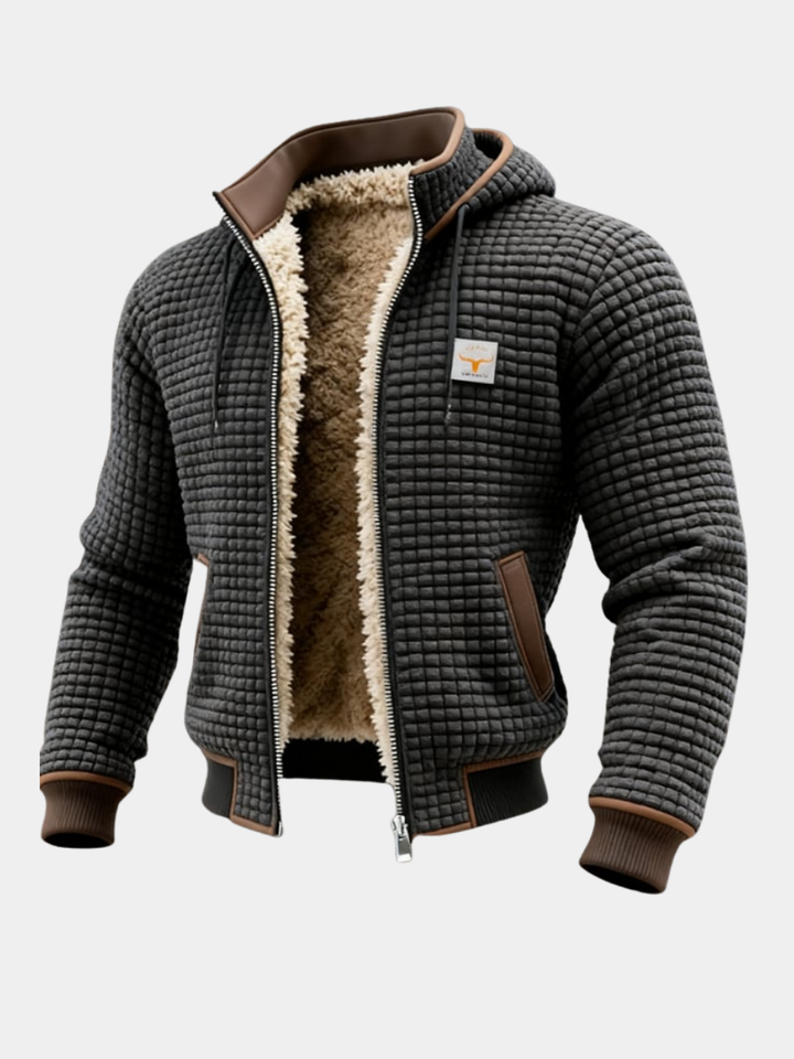 Sherpa Lined Zip Hoodie