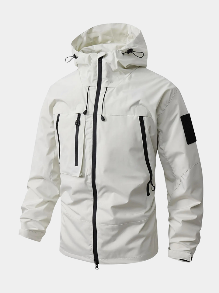 Waterproof Hooded Rain Jacket