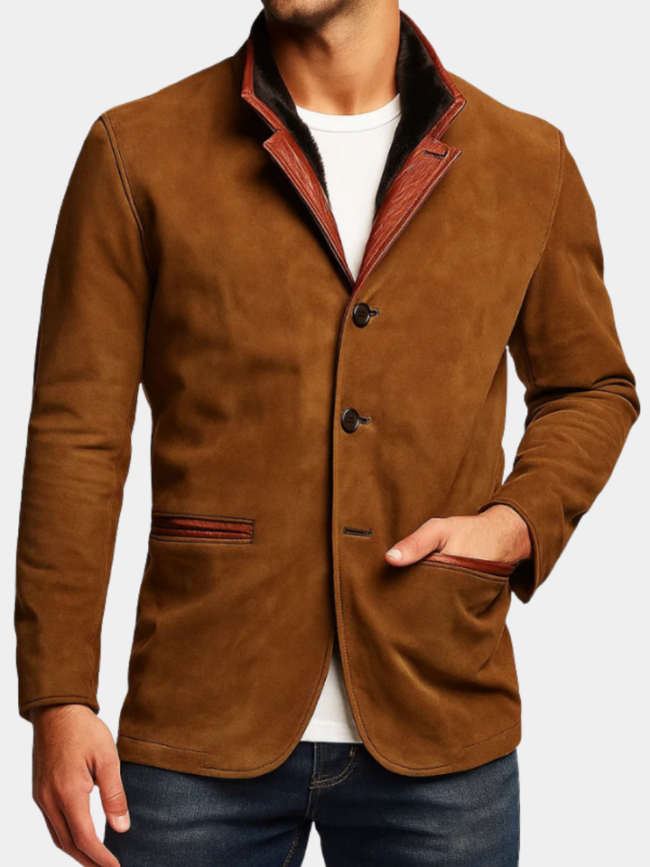 Tailored Suede Jacket