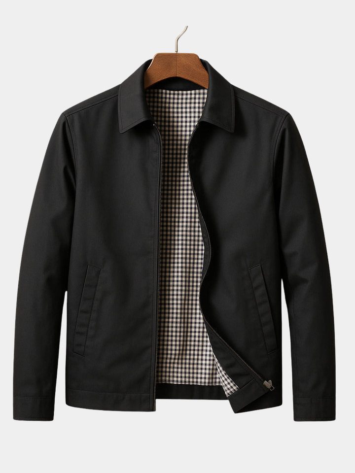 Lightweight Check-Lined Jacket