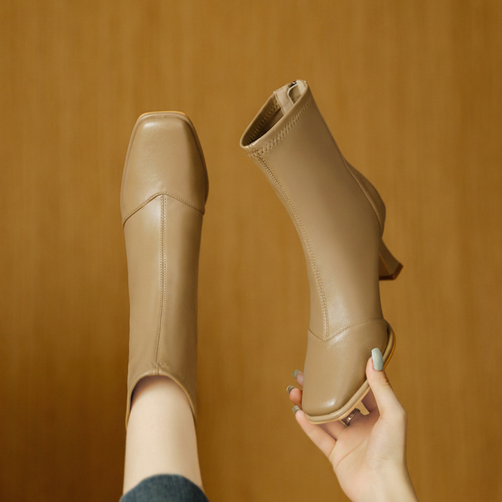 Colleen | Leather Boots