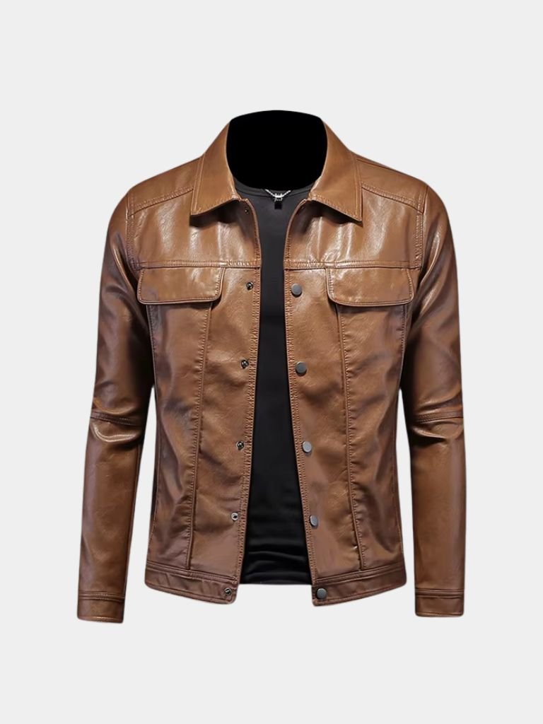 Bronze Leather Jacket