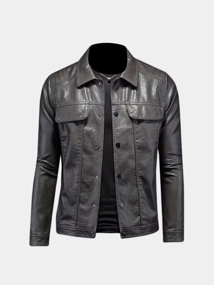 Bronze Leather Jacket