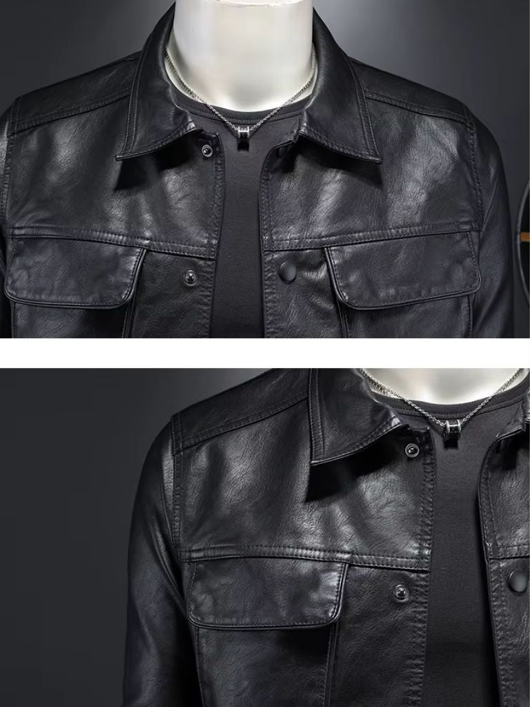 Bronze Leather Jacket