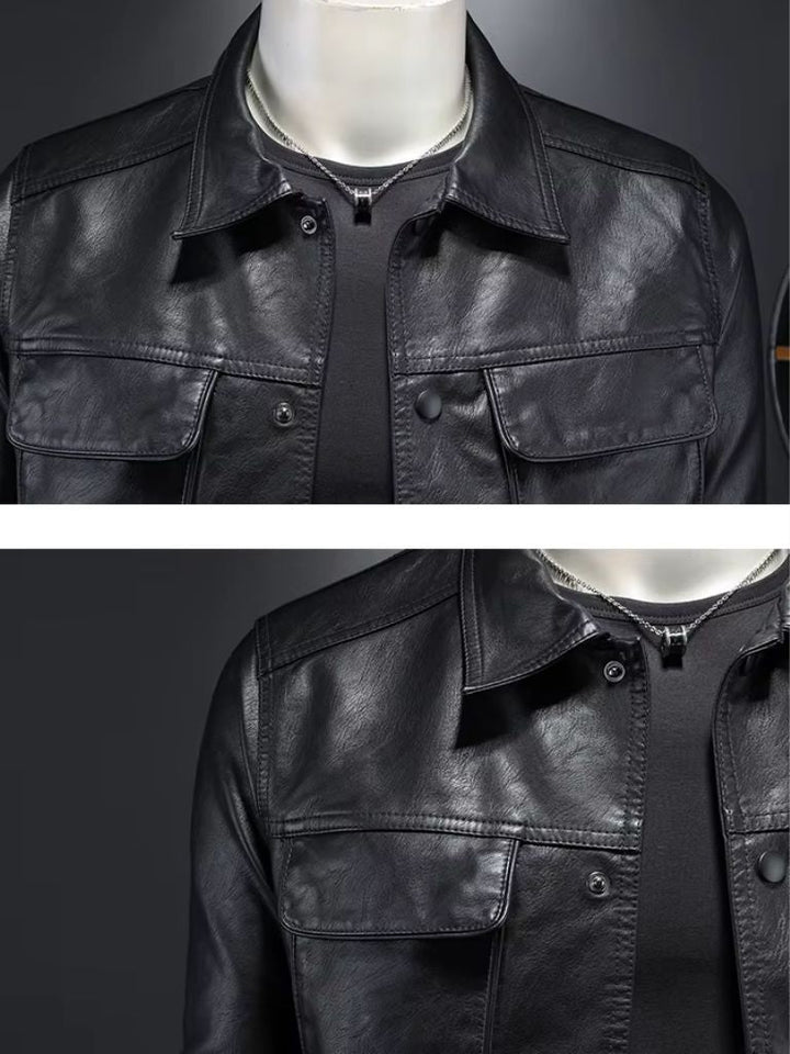 Bronze Leather Jacket