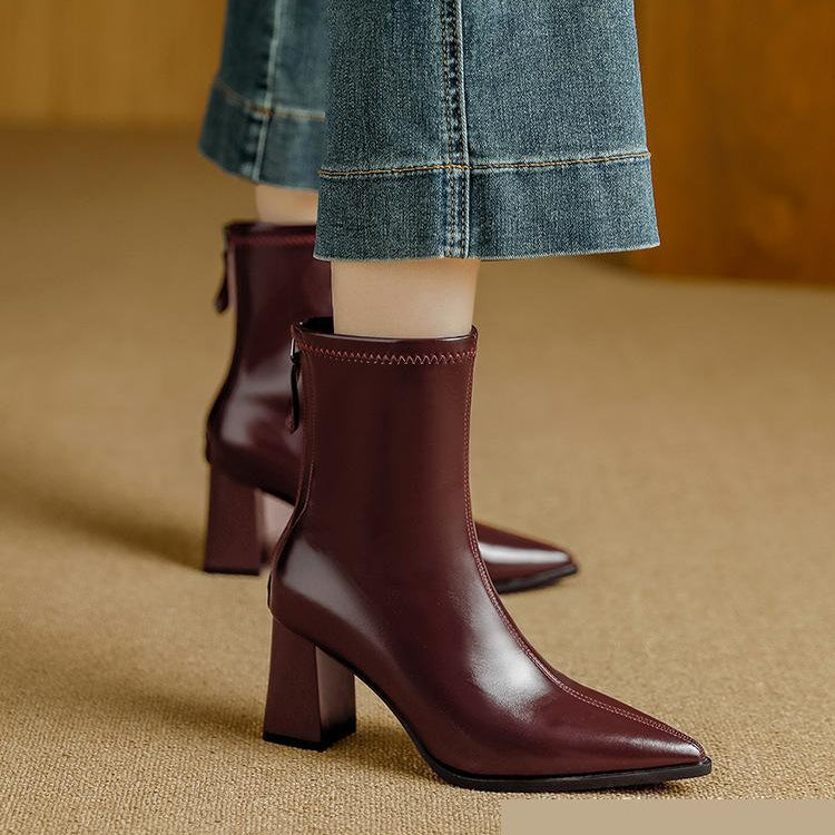 Pamela | Leather Boots