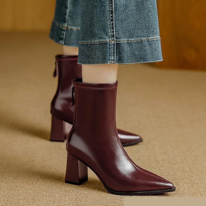 Pamela | Leather Boots