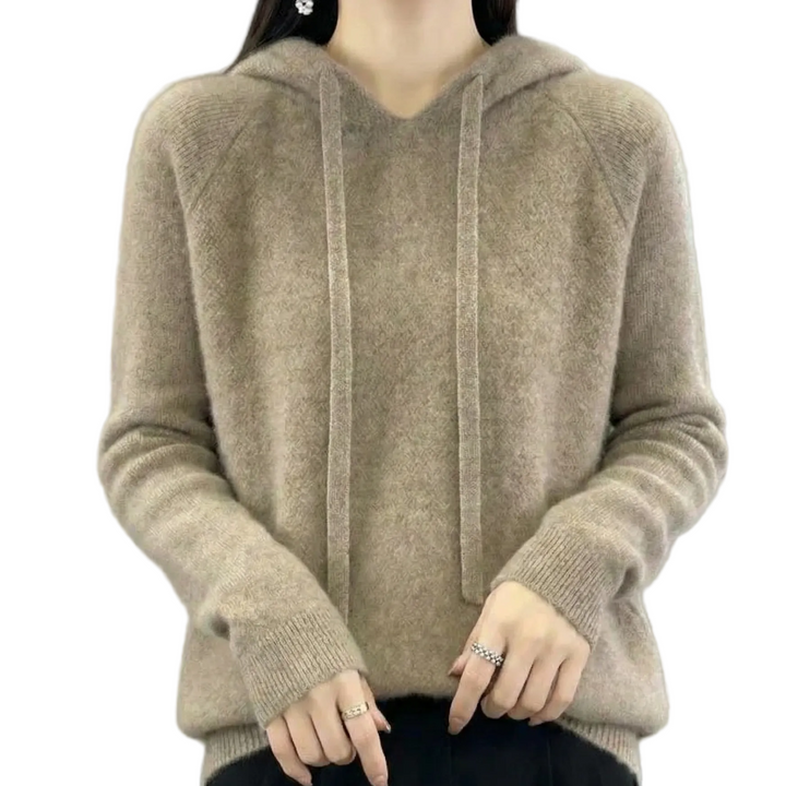 Tina  | Pull en cachemire à capuche (kopie)