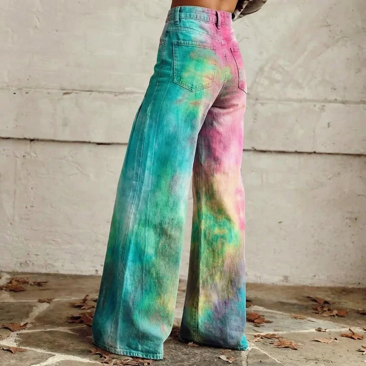 Olive | Watercolour Jeans