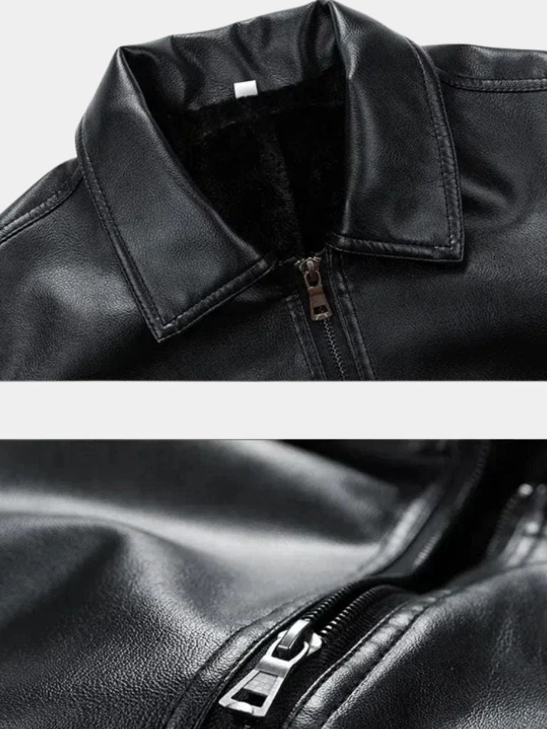 Leather-Look Jacket