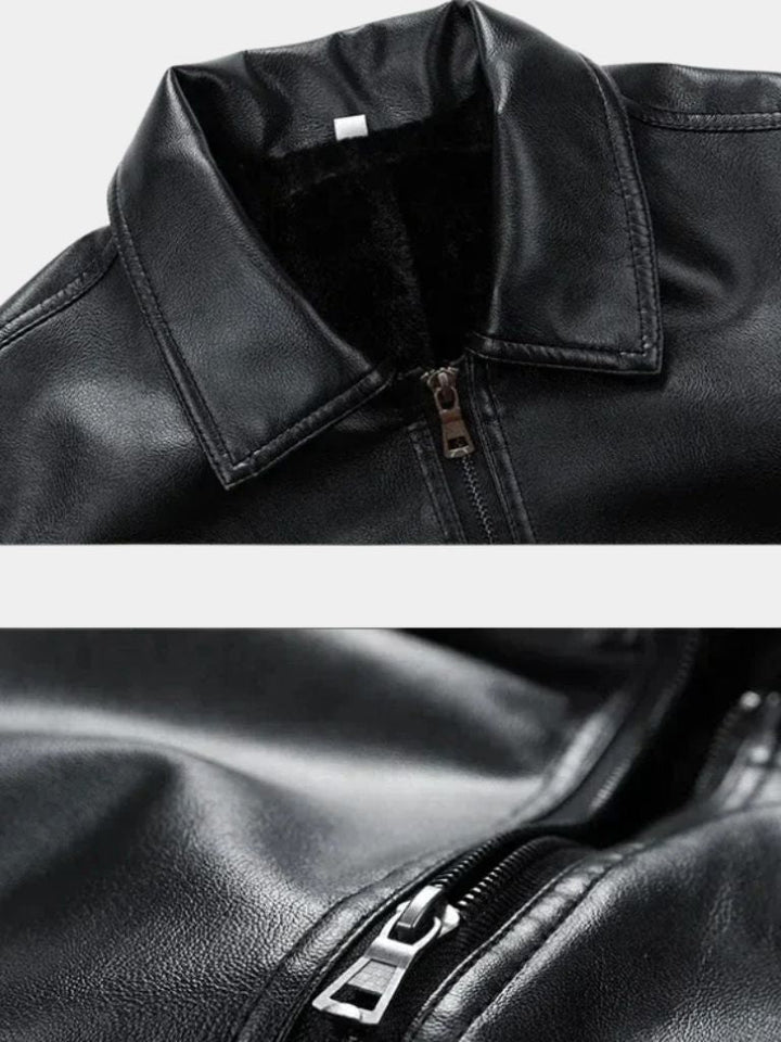Leather-Look Jacket