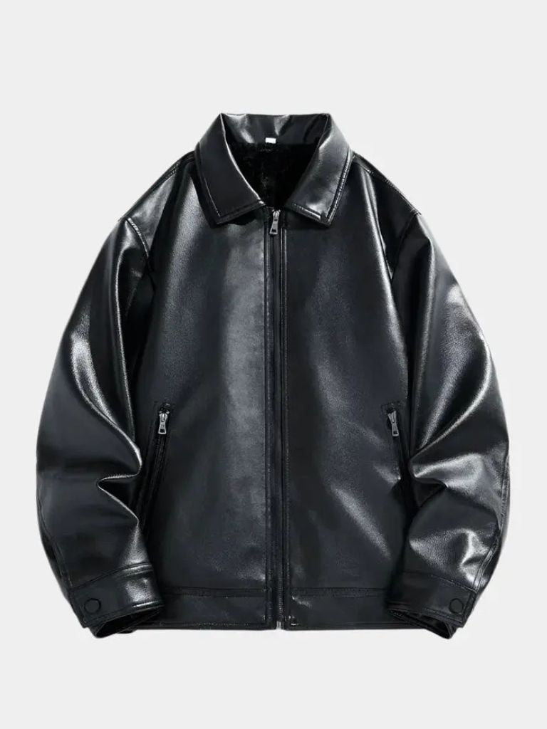 Leather-Look Jacket