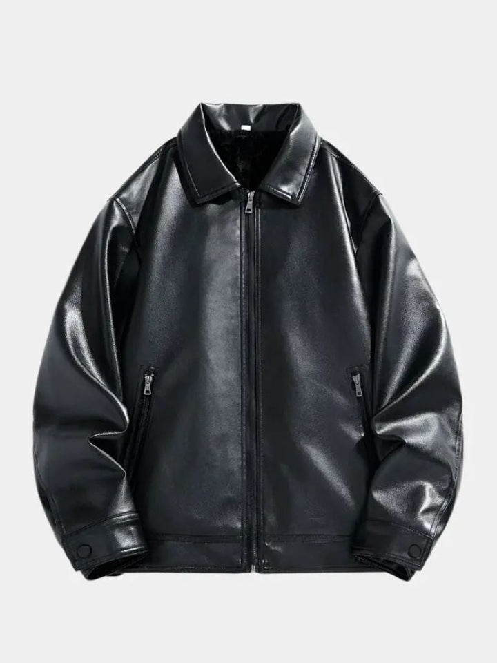 Leather-Look Jacket